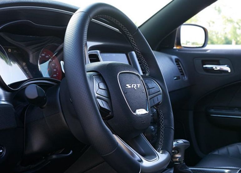 Interior of the 2018 Dodge Charger