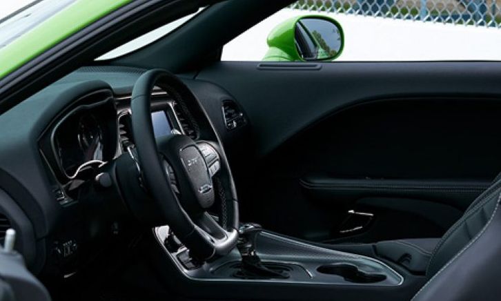 Interior of the 2018 Dodge Challenger