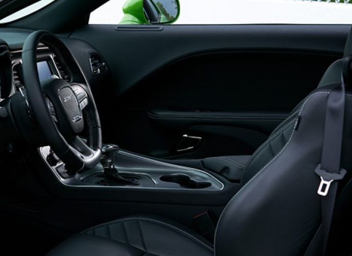 Interior of the 2018 Dodge Challenger