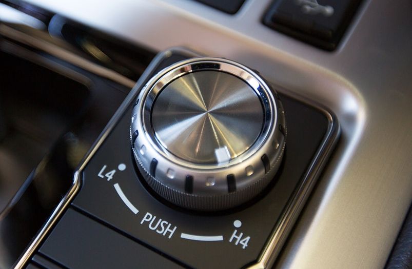 Interior of the 2018 Toyota Land Cruiser