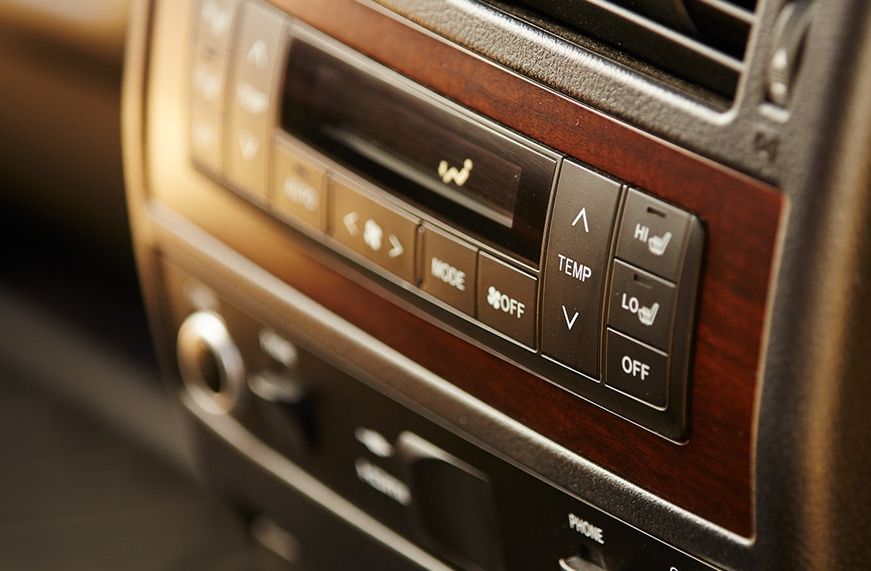 Interior of the 2018 Toyota Land Cruiser