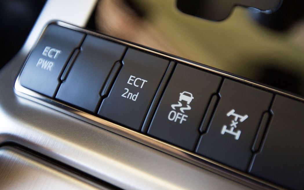 Interior of the 2018 Toyota Land Cruiser