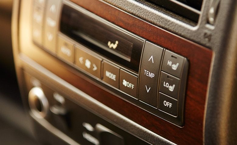 Interior of the 2018 Toyota Land Cruiser