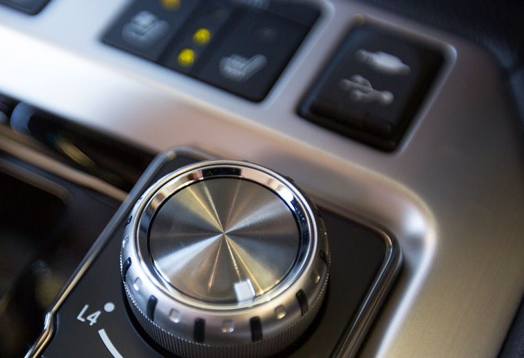 Interior of the 2018 Toyota Land Cruiser