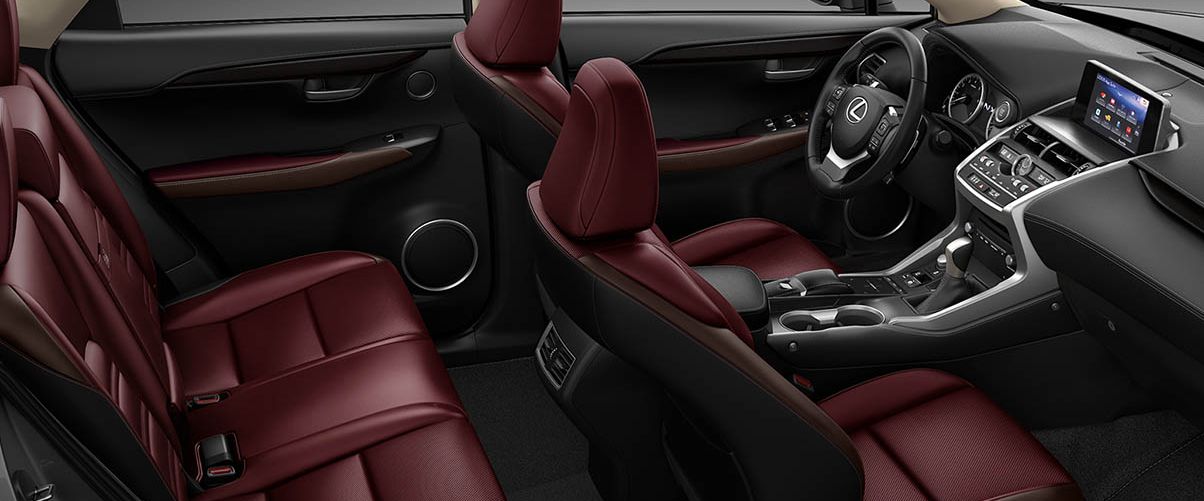 Striking Interior of the 2018 Lexus NX 300