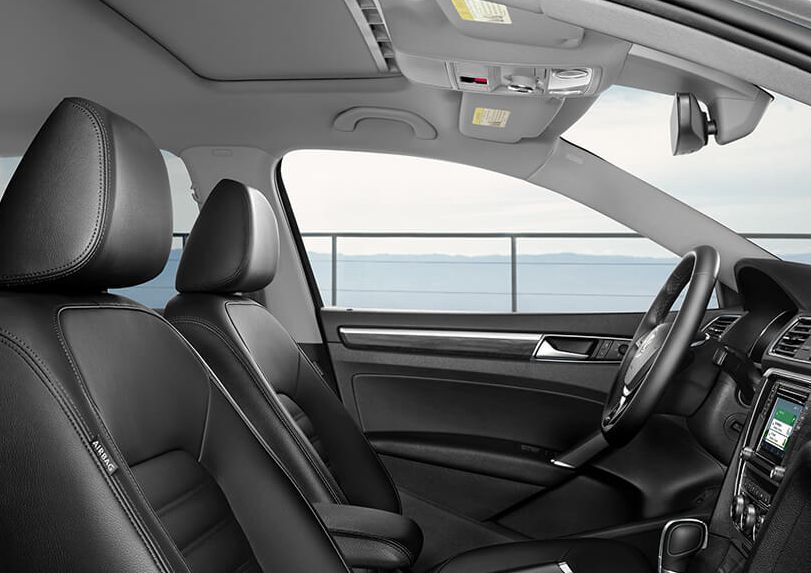 Interior of the 2018 Volkswagen Passat