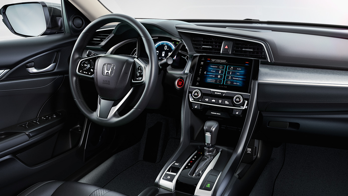 Honda Civic New Sedan Lx 4dr Interior Wallpapers Heroes