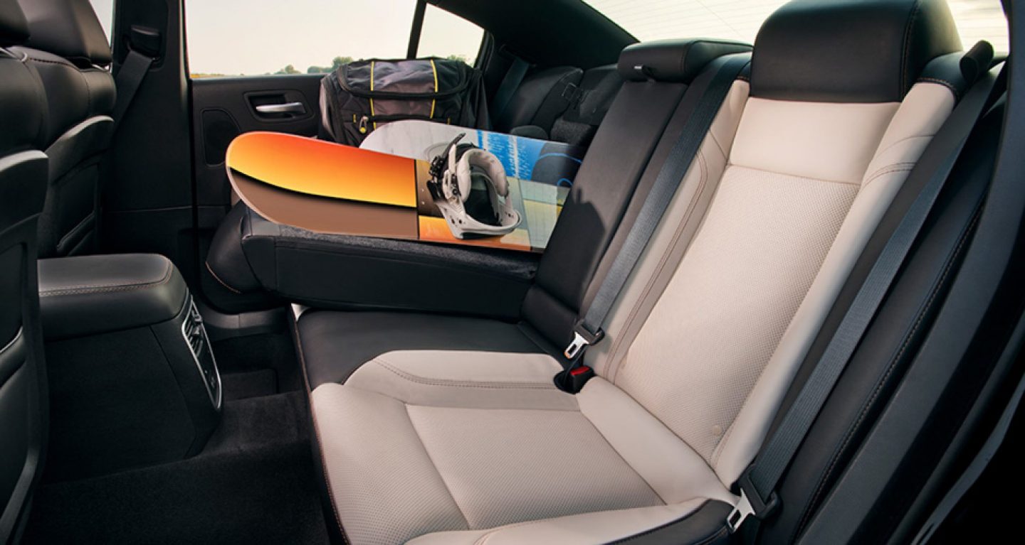 Spacious Backseat Interior of the Dodge Charger Spacious Backseat Interior of the Dodge Charger