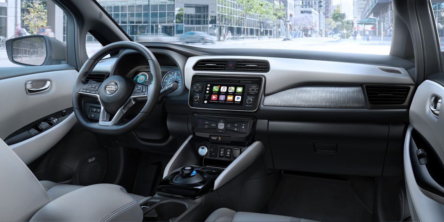 Advanced Interior of the 2018 LEAF