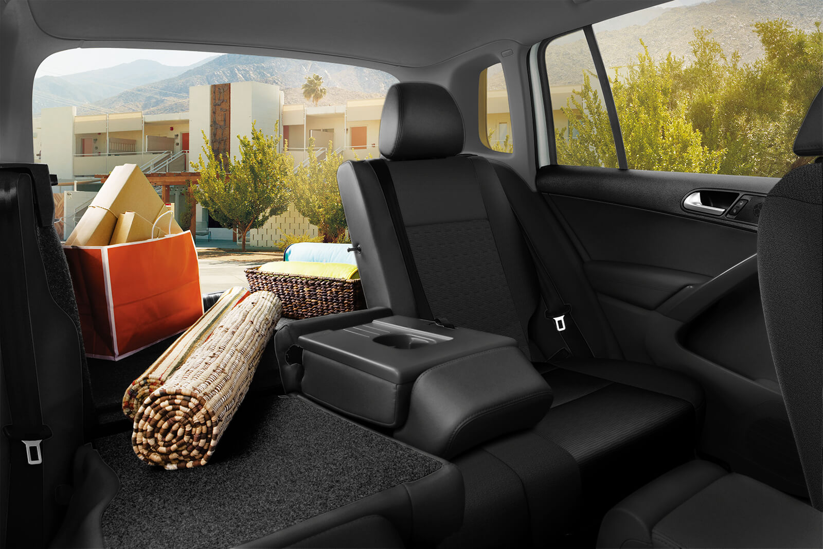 Cargo Options in the Tiguan Interior 
