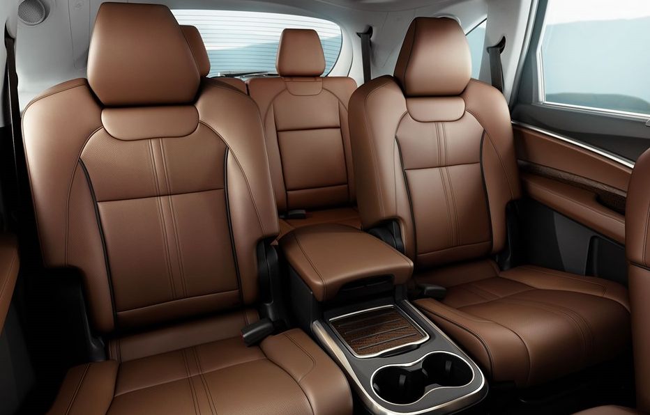 Interior of the 2018 Acura MDX