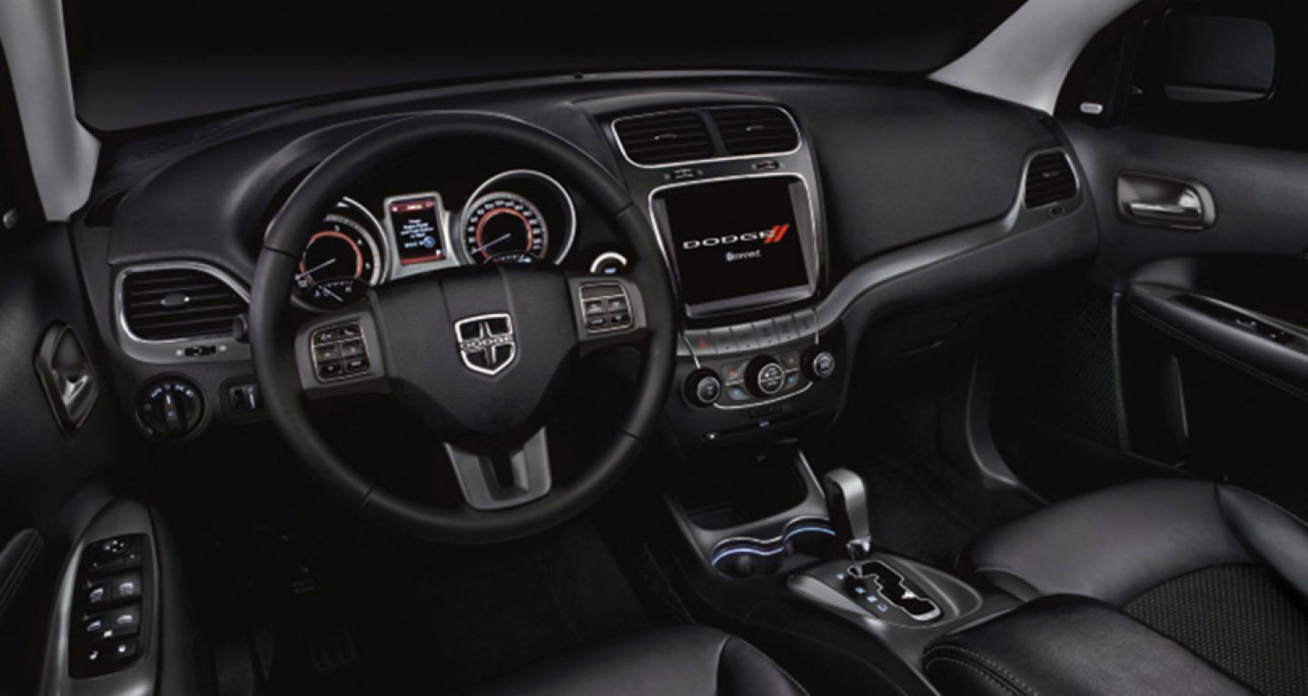 Interior of the 2018 Journey