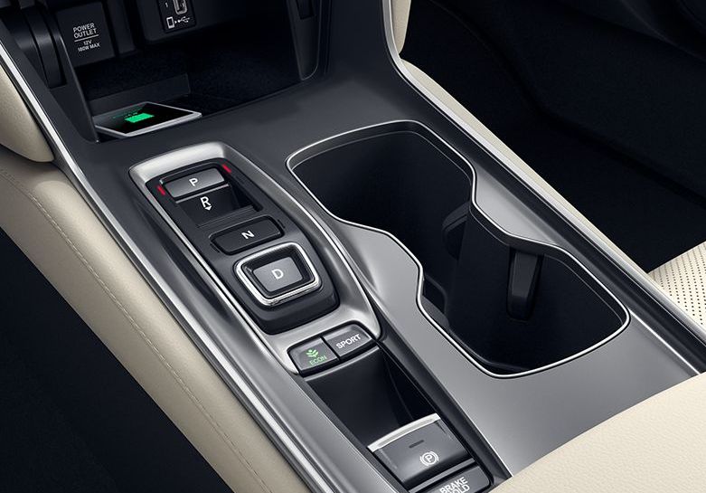 Interior of the 2018 Honda Accord