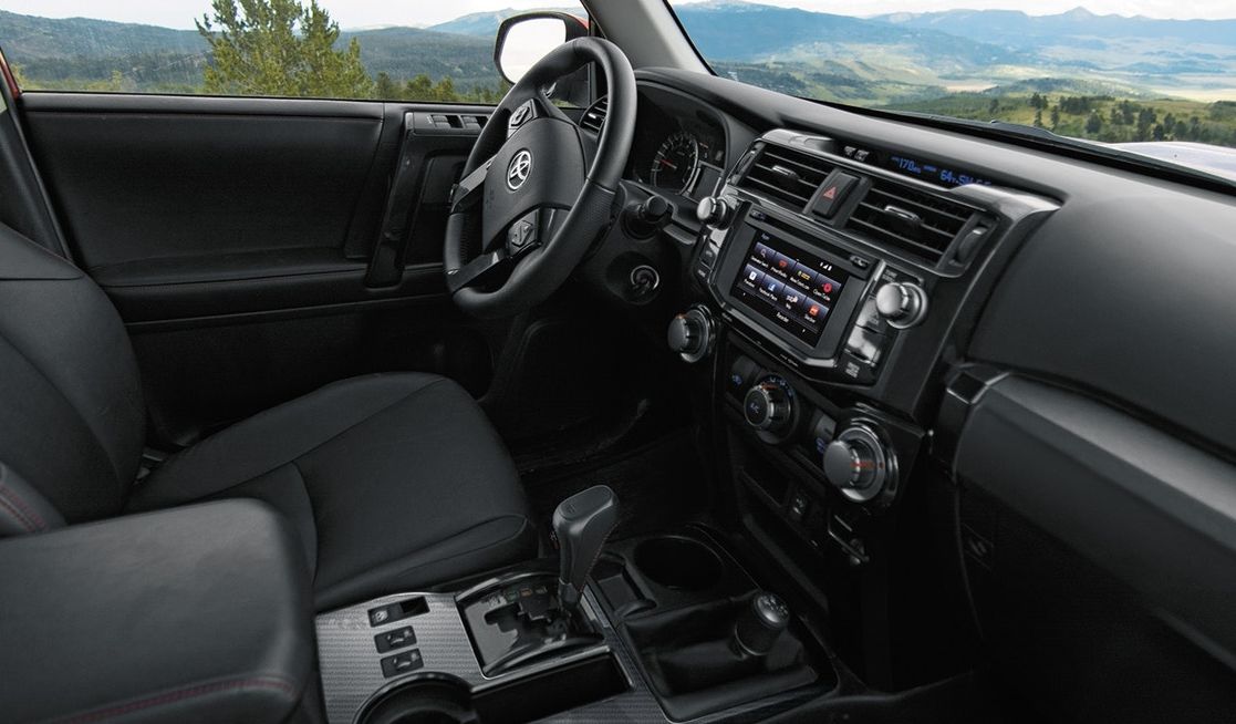 Interior of the 2018 4Runner