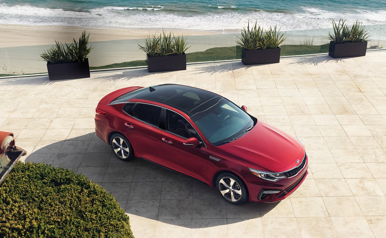Kia Optima: Tire and loading information label Kia Optima: Tire and loading information label