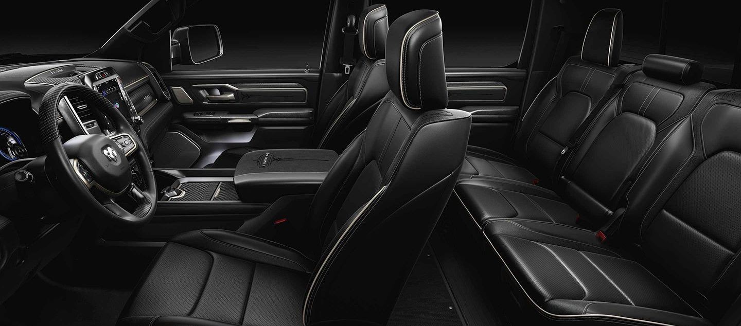 Interior of the 2019 Ram 1500
