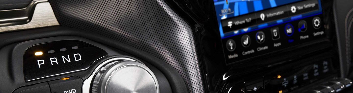 2019 Ram 1500 Controls and Infotainment Center