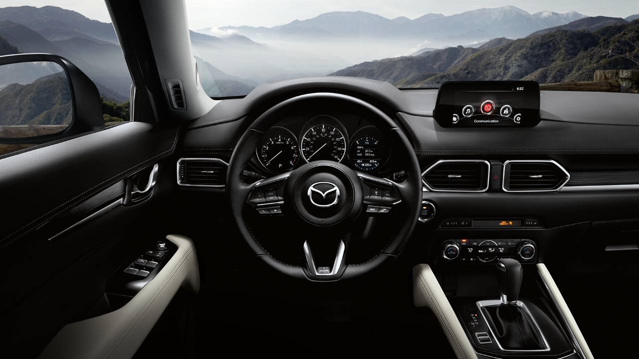Interior Of The 2018 Mazda Cx 5