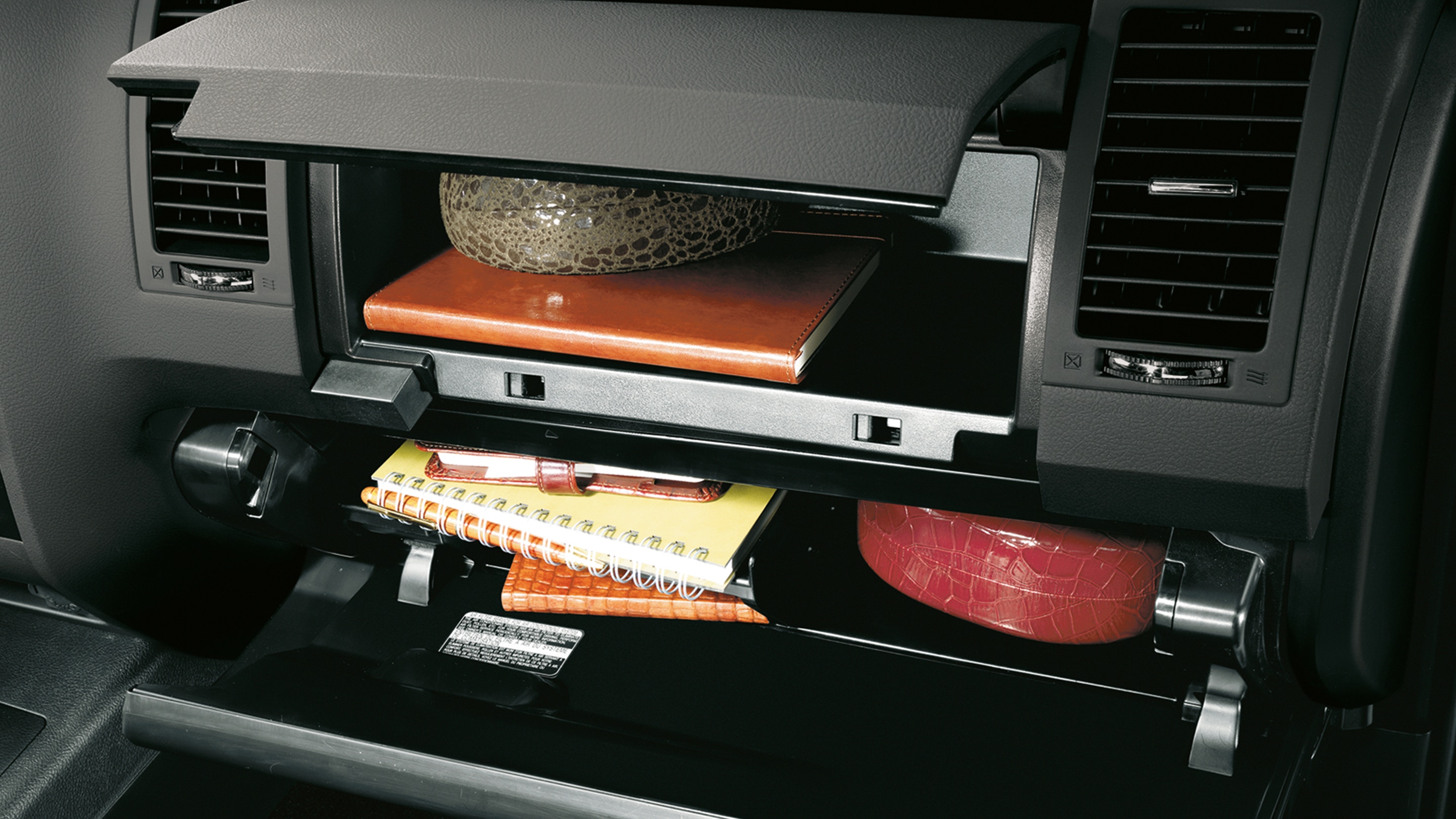 Handy Storage in the 2019 Sequoia