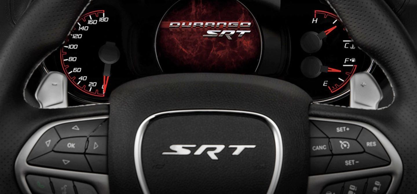 The Durango's Stylish Driver Display
