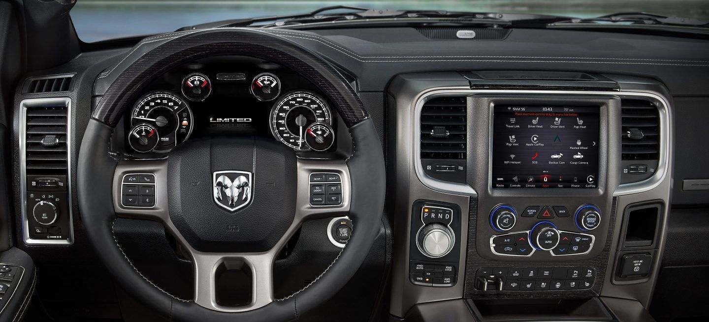 The Ram 1500's Well-Appointed Dashboard