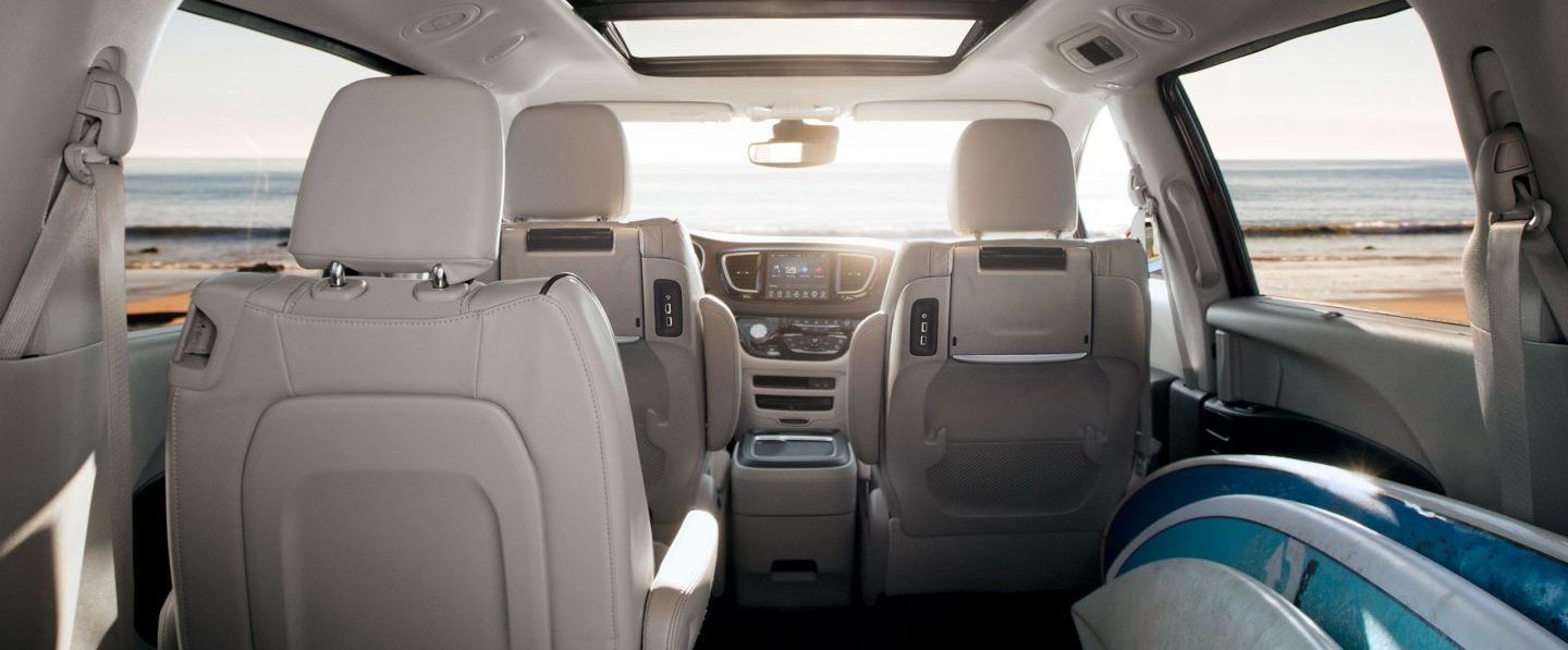 Tons of Versatile Storage Space in the Pacifica!
