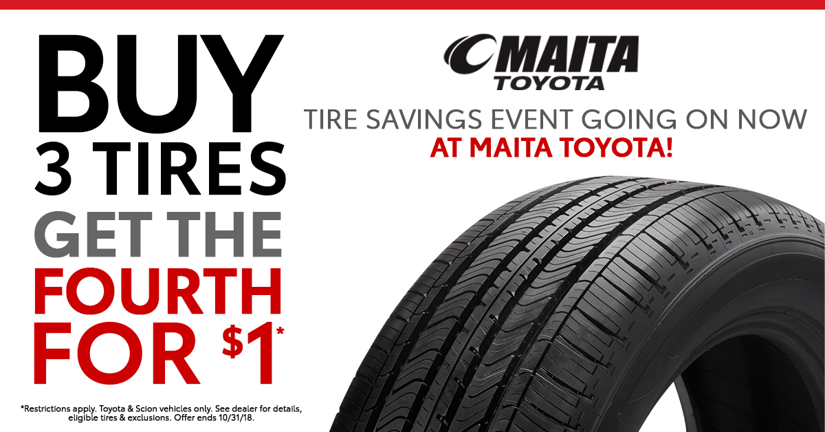 Tire Savings Event Maita Toyota of Sacramento