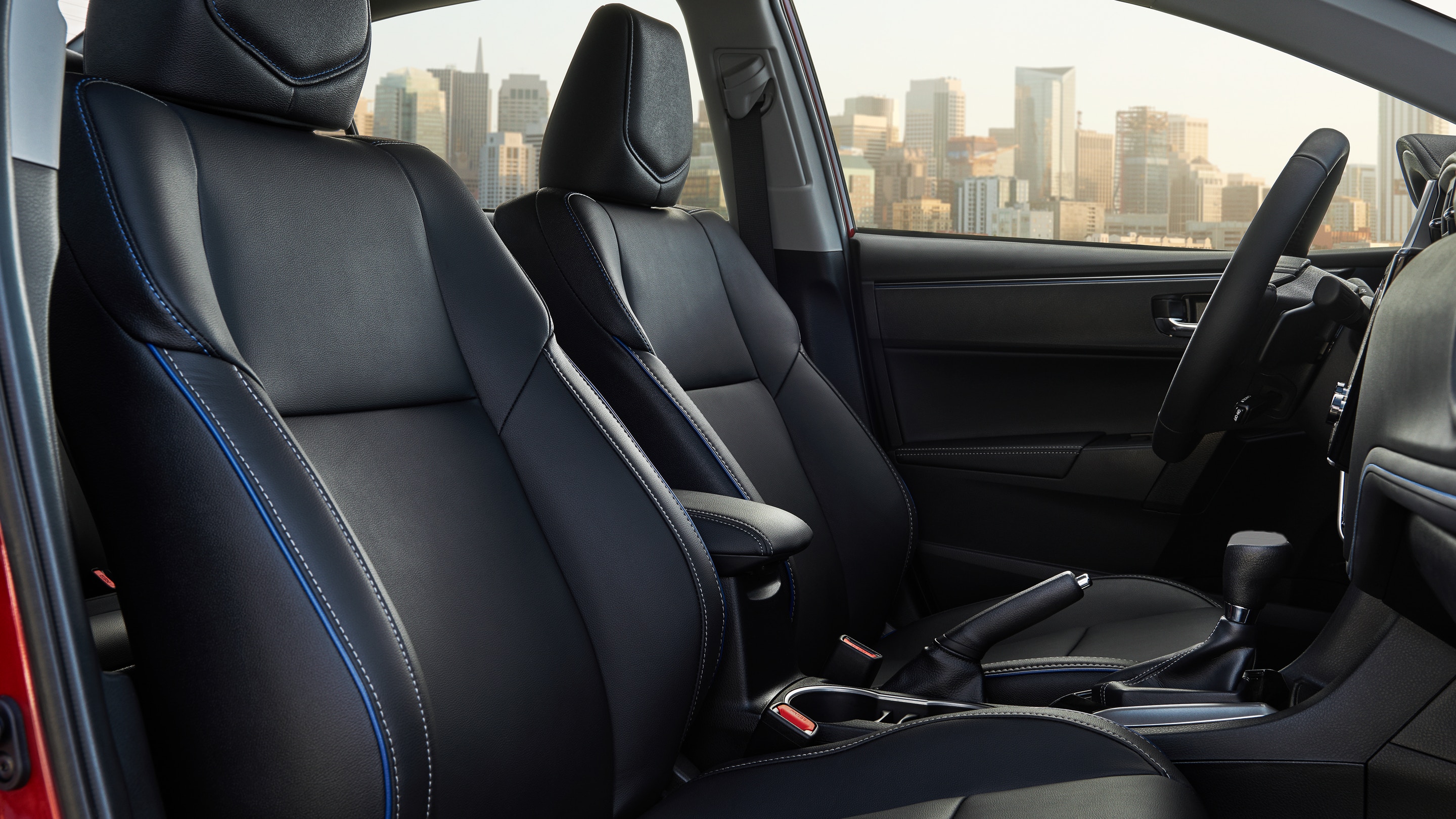 Interior of the 2019 Toyota Corolla Interior of the 2019 Toyota Corolla