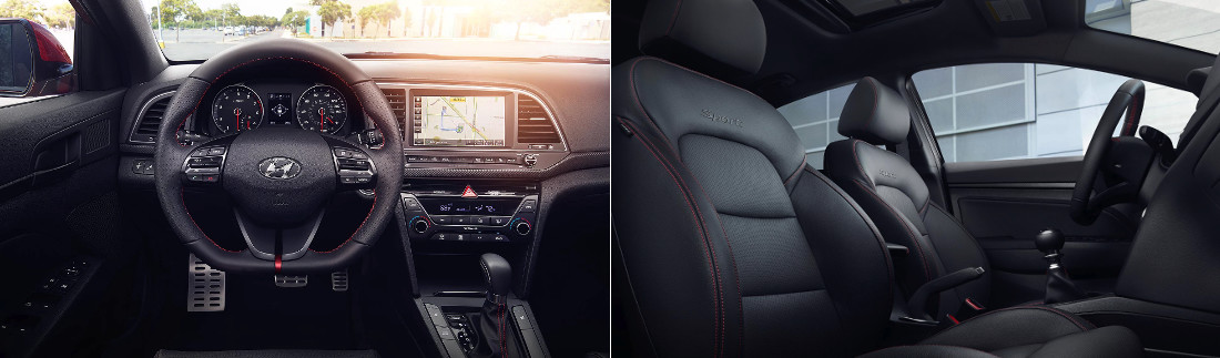 2018 Hyundai Elantra Vs Ford Focus Interior Specs Safety