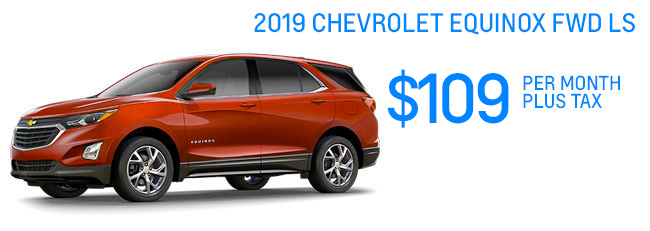 Sweeney Chevy Lease Specials 2024 Chevrolet Equinox Fwd Ls 109 Month