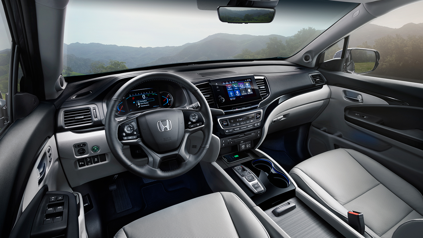 Interior of the 2019 Honda Pilot