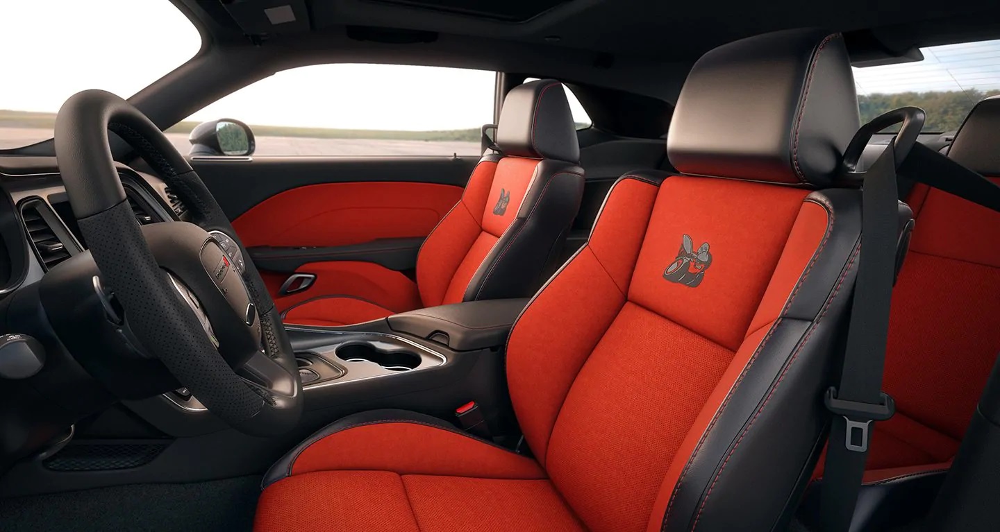 2019 Dodge Challenger's Unique Seating Trim