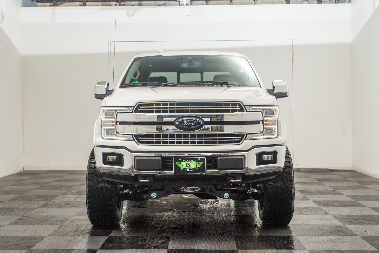 2019 Ford F-150 Lariat Diesel Lifted Coilover Suspension