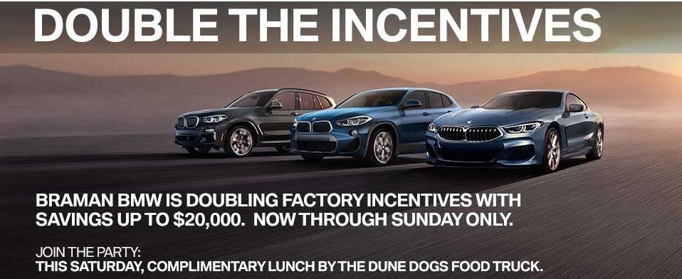Braman BMW Jupiter >> Double Incentive Weekend Event Braman Bmw Jupiter Braman BMW Jupiter >> Double Incentive Weekend Event Braman Bmw Jupiter
