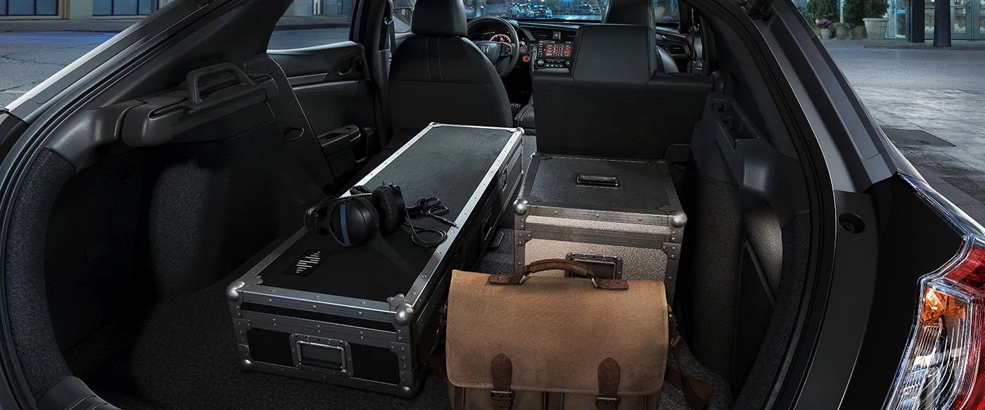 2019 Civic Hatchback Storage Space