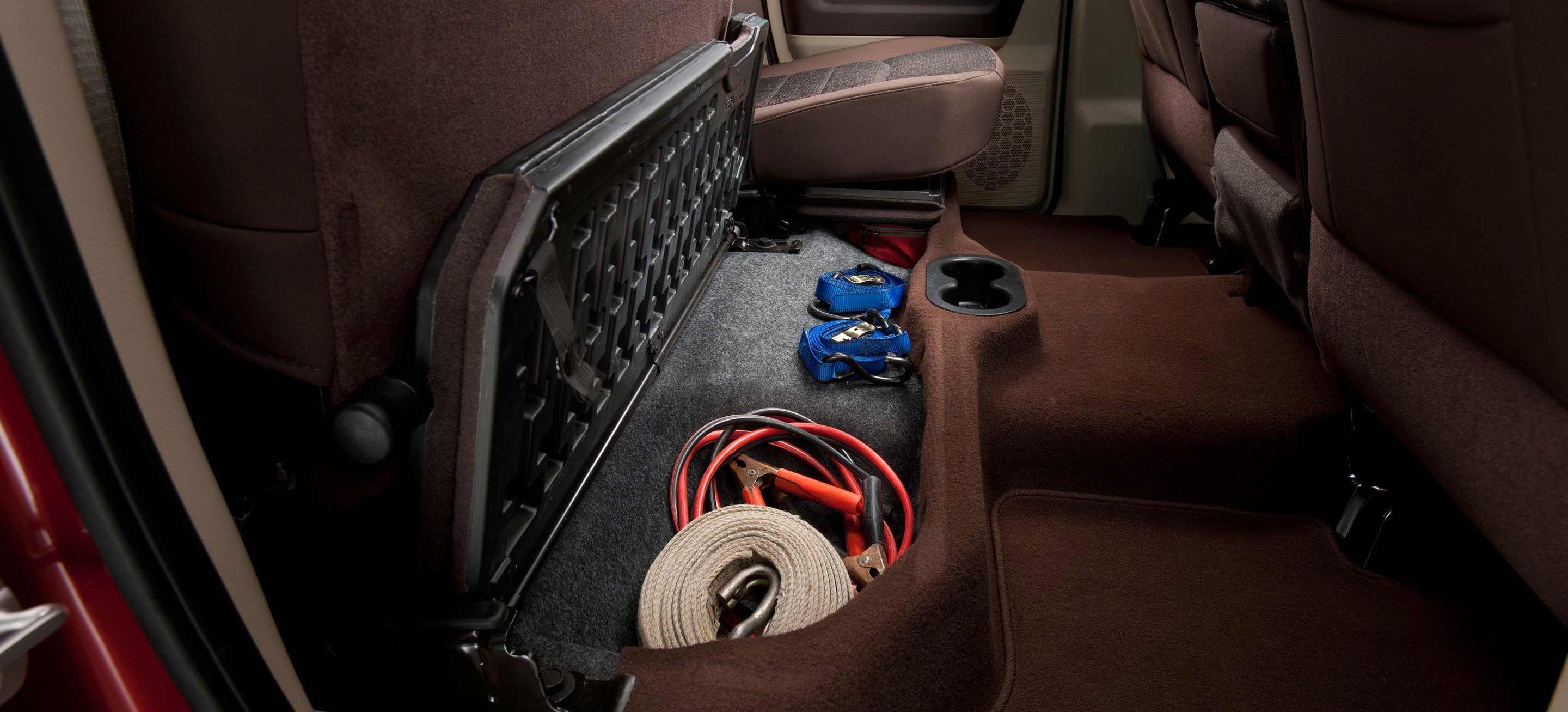 Plenty of Storage Room Inside the 2018 Ram 2500