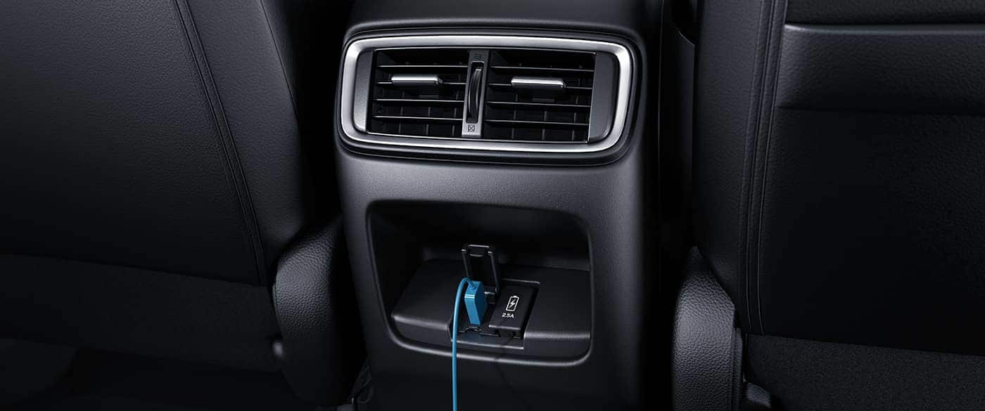 Rear-Seat Amenities in the 2019 CR-V