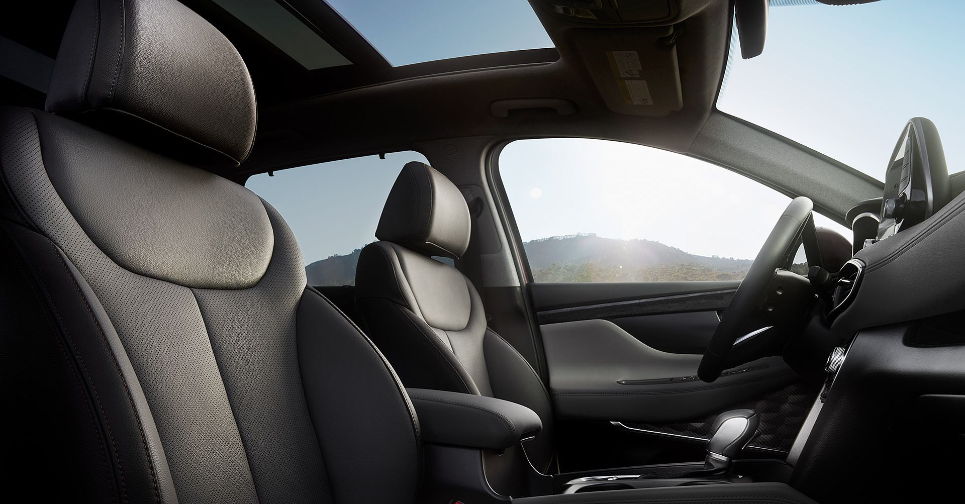 Sunroof in the 2019 Santa Fe