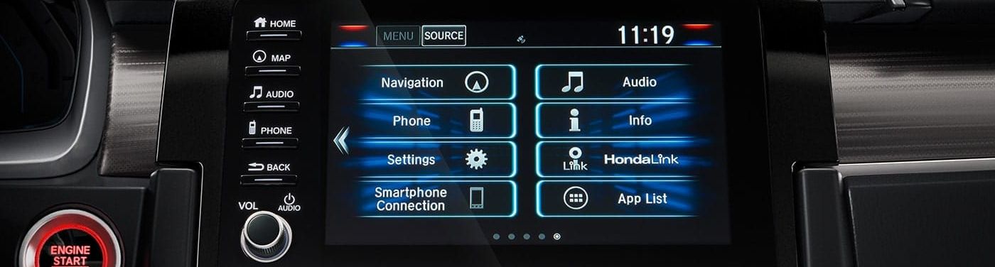 2019 Honda Civic Center Console