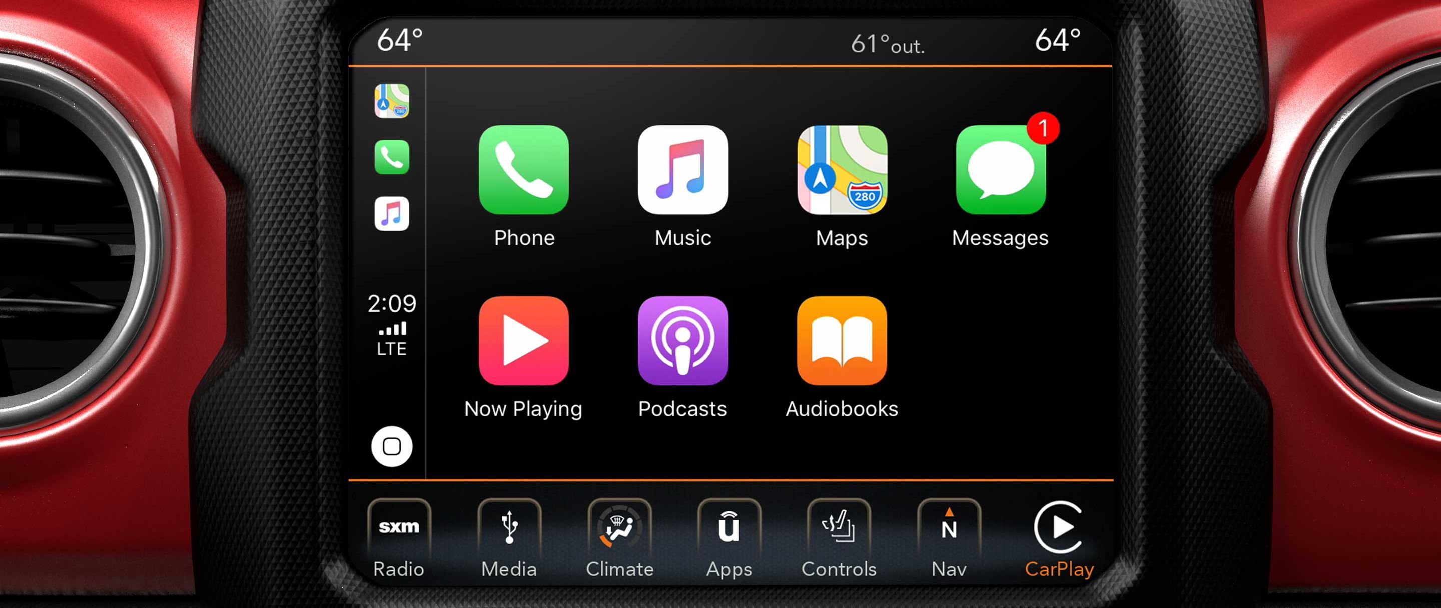 2019 Jeep Wrangler Touchscreen
