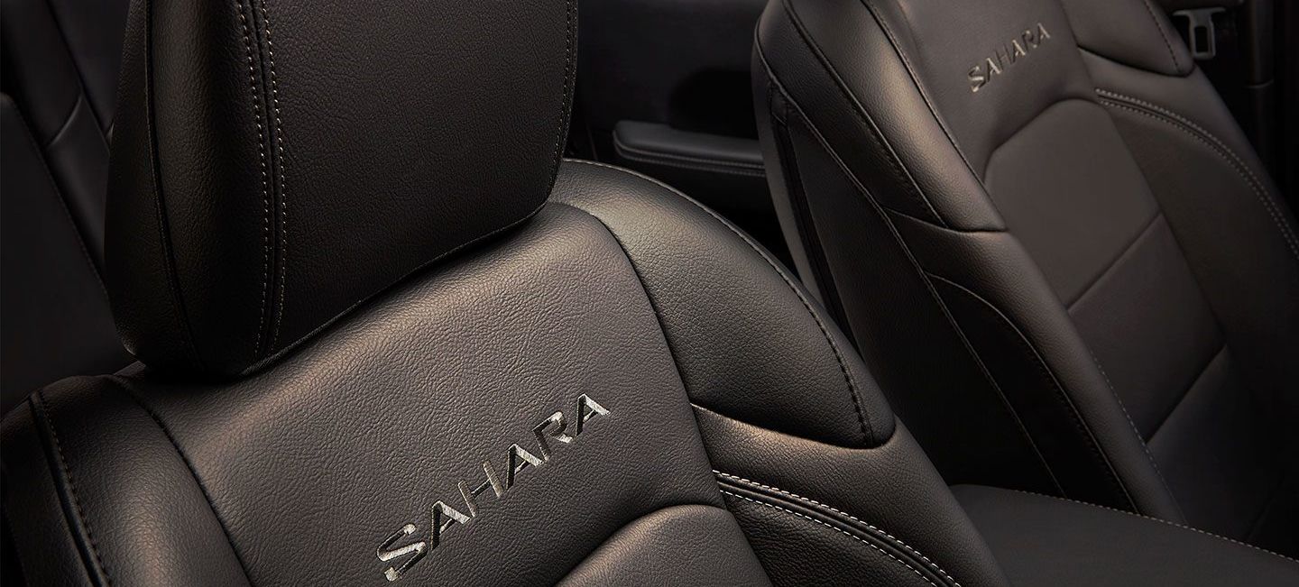 The Wrangler's Luxurious Seating