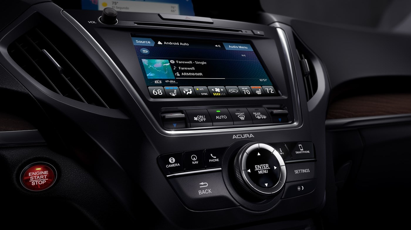 Hi-Tech Amenities in the 2019 MDX