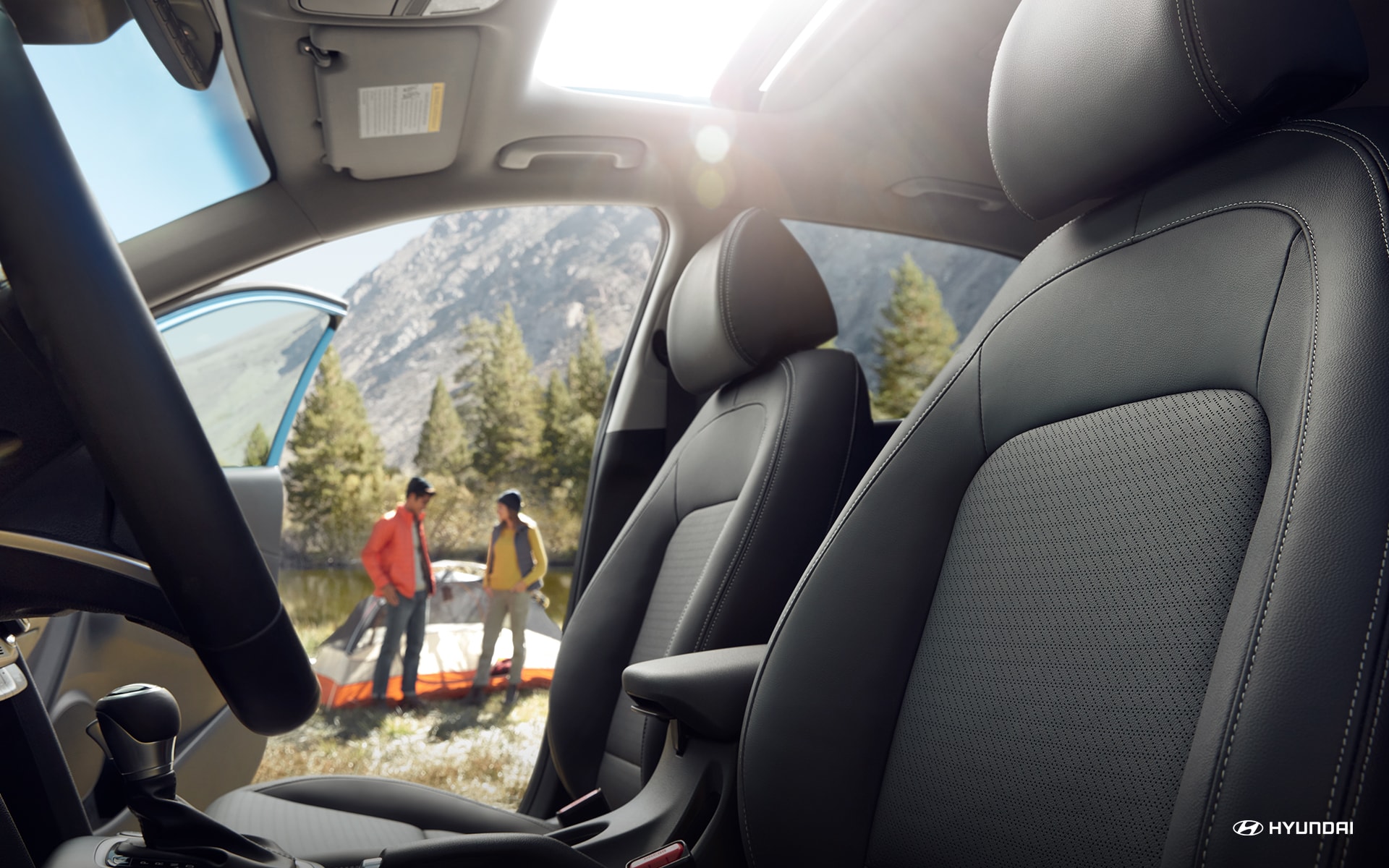 Cozy Front Seats in the 2019 Kona