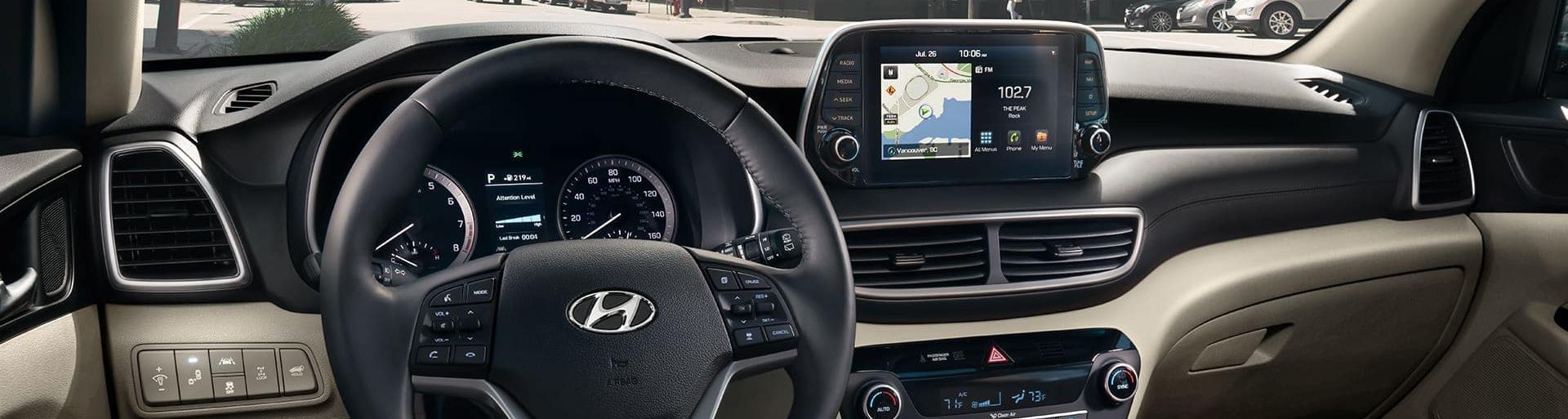 2019 Hyundai Tucson Center Console