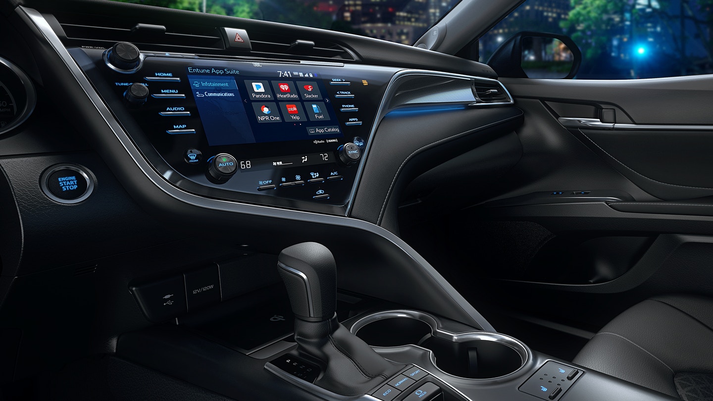 Touchscreen Display in the 2019 Camry