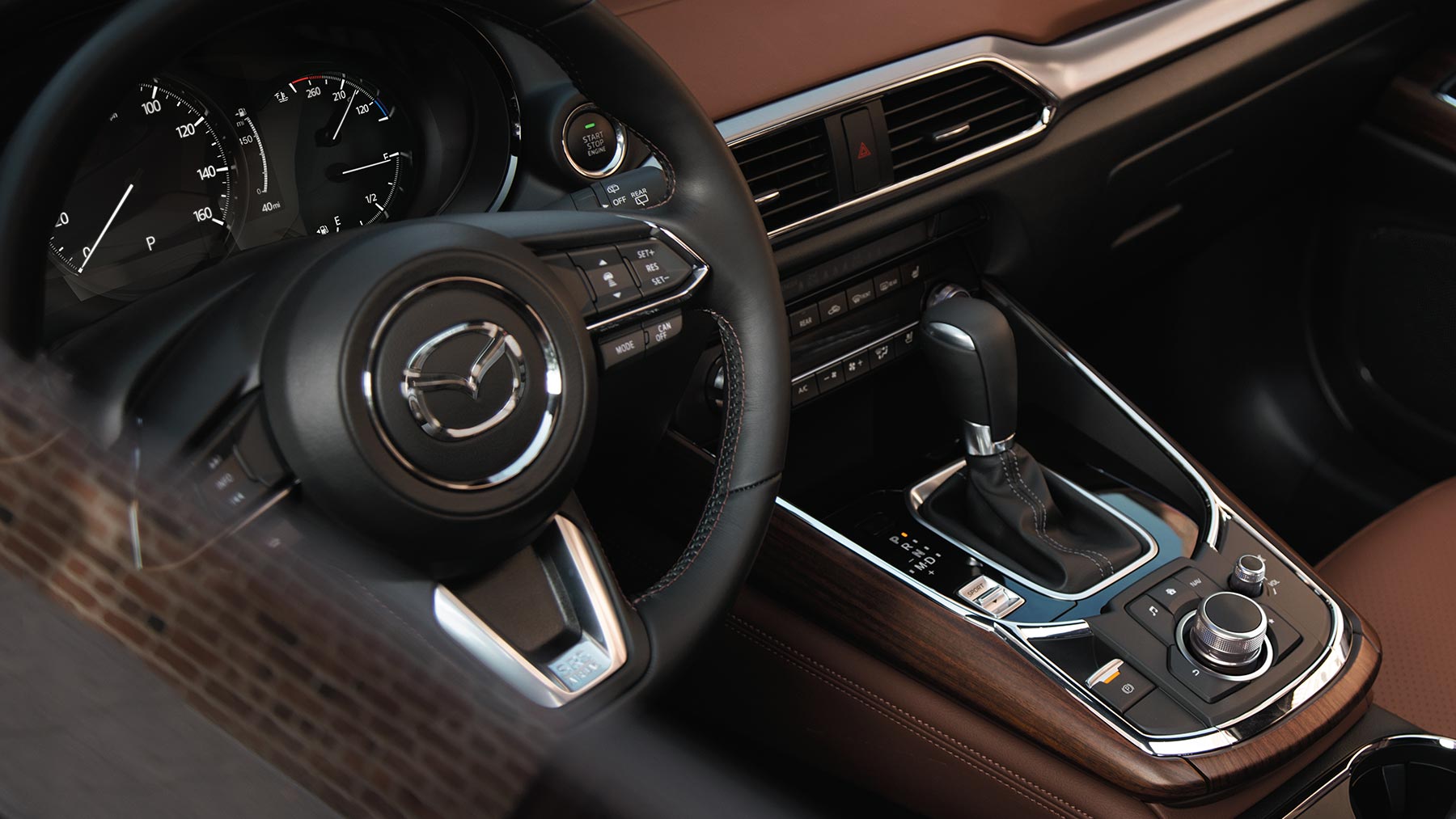 2019 Mazda CX-9 Center Console