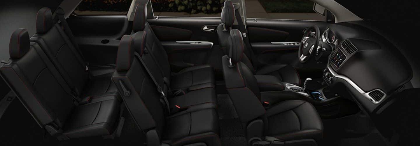 Spacious Seating in the 2019 Journey