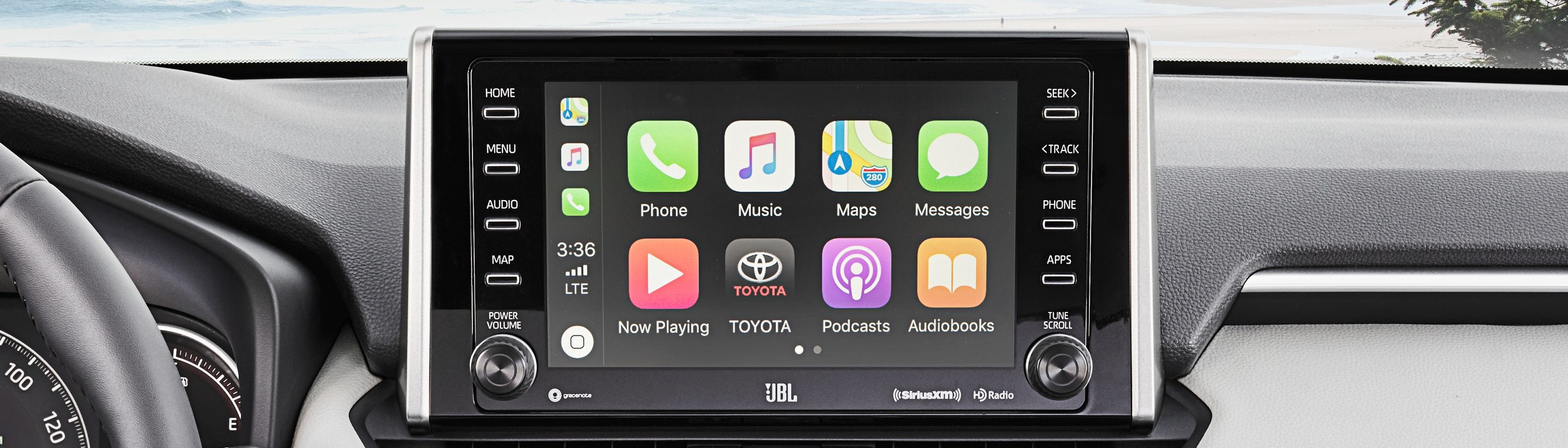 Touchscreen Display in the 2019 RAV4
