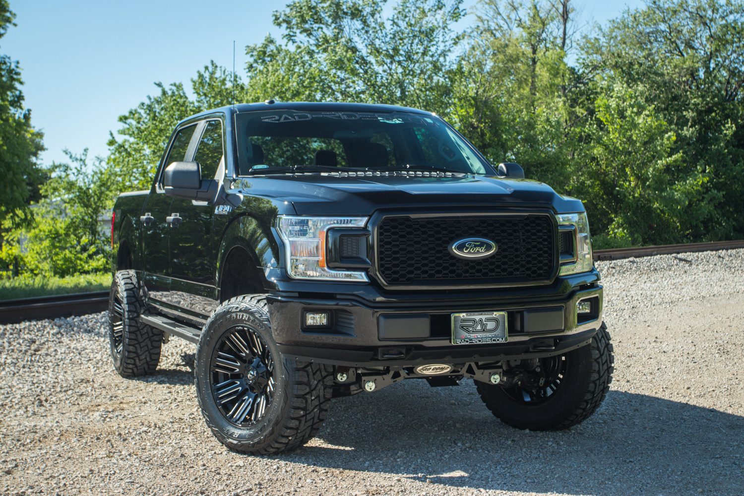 2019 Ford F-150 STX Black Fuel Schism Wheels