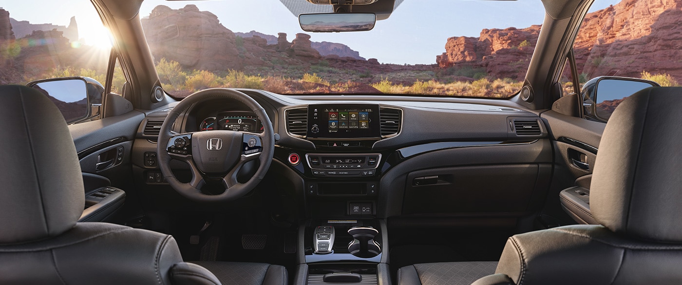 Interior of the 2019 Honda Passport